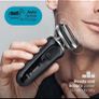 braun new series 7 smart sonic shaver with smart dock station clean charge Wet and Dry Electric Shaver Image 4