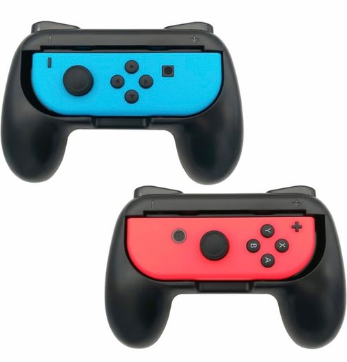 Grips Compatible with Nintendo Switch Joy-Con&Switch OLED Model, Wear-resistant Handle Kit Gamepad Replacement for Nintendo Switch Joy Cons &Switch OLED Model for Controller MULTIPLE COLOURS AVAILABLE (FREE POSTAGE)