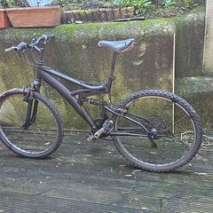 Double suspension mountain bike
