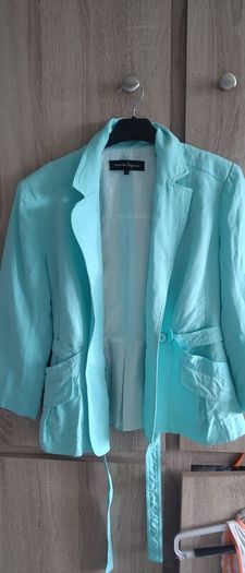 Turquoise limited edition blazer Nanette lepore vintage original