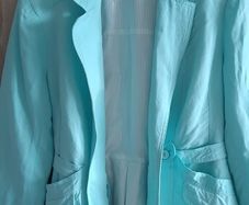 Turquoise limited edition blazer Nanette lepore vintage original