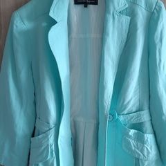 Turquoise limited edition blazer Nanette lepore vintage original