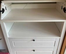 IKEA White Changing Table Chest of Drawers Converts to Dresser