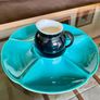 Vintage Aluminia Denmark Susanne Confetti  Small Jug Coffee Creamer Image 10