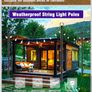 4pack 3M String Light Pole, Metal Outdoor String Light Pole, Suitable for Courtyard,Backyard,Garden,Patio,Party,Wedding Hanging Light Pole,Rustproof and Sturdy with Hooks. Image 5