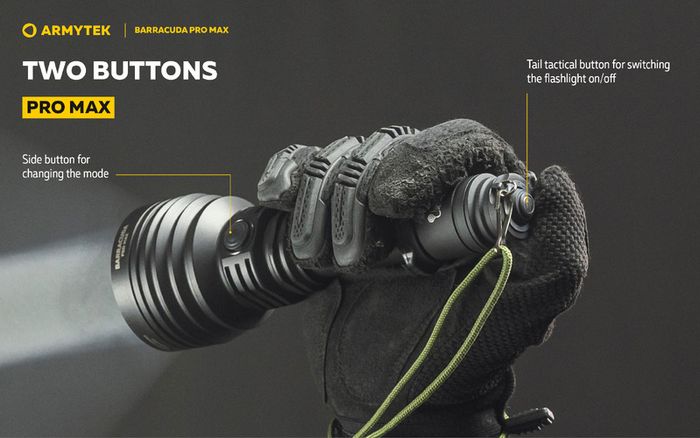 Professional  Flashlight 2800LM - 1000M beam