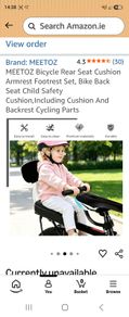 kids bike seat