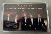 Westlife - Greatest Hits Volume 1. With hype sticker. In absolutely minty condition. Rare tape.