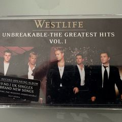 Westlife - Greatest Hits Volume 1. With hype sticker. In absolutely minty condition. Rare tape.