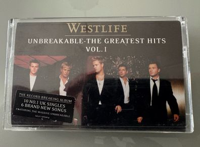 Westlife - Greatest Hits Volume 1. With hype sticker. In absolutely minty condition. Rare tape.