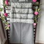 gilet Bnwt size 10 Ella boo grey sleeveless coat with fake fur contrast Image 10