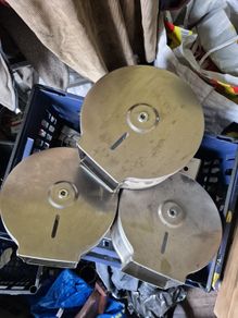 Commercial toilet roll holders