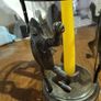Candle holder brass Image 5