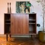 Mid century teak cabinet Swedish Danish Image 2