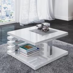 Modern Floor Shelf Coffee Table Free P&p (multiple Colours Available)