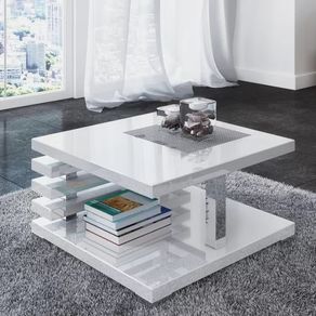 Modern Floor Shelf Coffee Table Free P&p (multiple Colours Available)