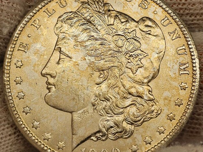 USA United States Silver 1899 O Morgan Dollar Beautiful Uncirculated Lustrous Superb!