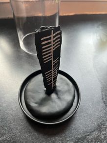 Ogham Stone in Display Jar