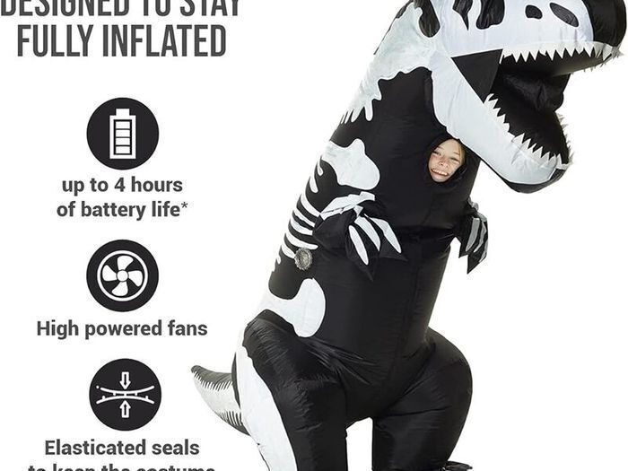 Halloween Inflatable T- Rex Kids Costume