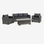 Couch  chairs and table Image 4