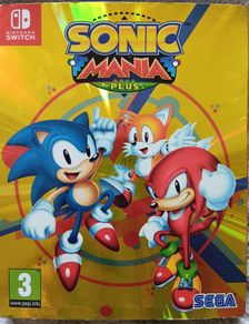 Sonic Mania Plus Nintendo Switch with Artbook & Slipcase