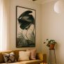 NEW 2 Large Format Framed Bird Artworks Image 7