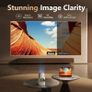 Mini Projector 1080P FHD 4K Supported, Portable Projector with Android 11 OS, WiFi 6 & Bluetooth 5.0, 300 ANSI Lumens, Auto Vertical Keystone, HiFi Speaker for Home Entertainment Image 3
