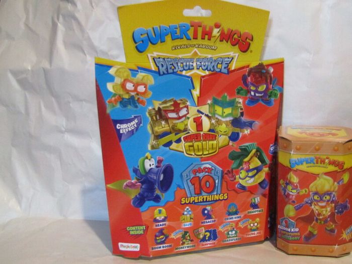 SuperThings Lot Exclusive Figures SuperSpecials Exclusive Tin All Item's Are Brand New Sealed