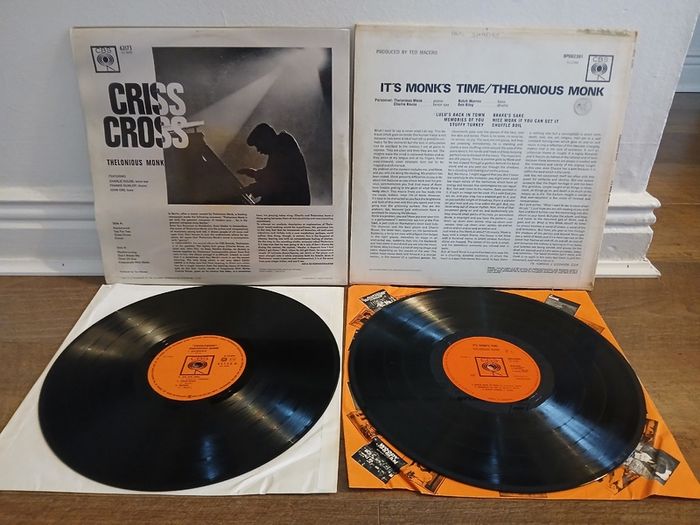 THELONIOUS MONK original 1st press LP 60s classic Jazz CBS Miles Davis Coltrane
