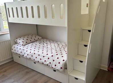 Bunk Bed with Stairs