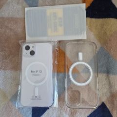 iphone 14 & 13 case and screen protector