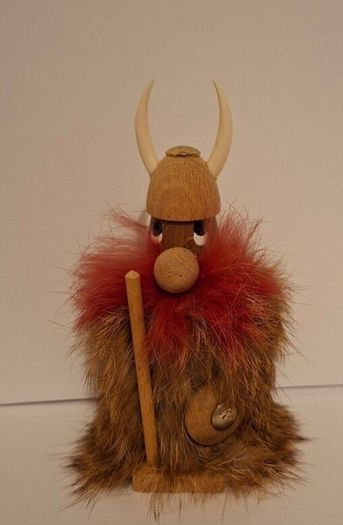 Rare Wooden Viking Warriors (Made in Denmark)