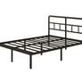 Double Bed Frame with Curved Headboard Image 8