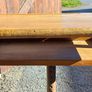 vintage French kids study art school table in very original condition very well built and sturdy Image 2