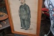 Vintage Original Framed Print