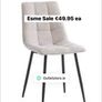 New dining chairs almost half price Image 3