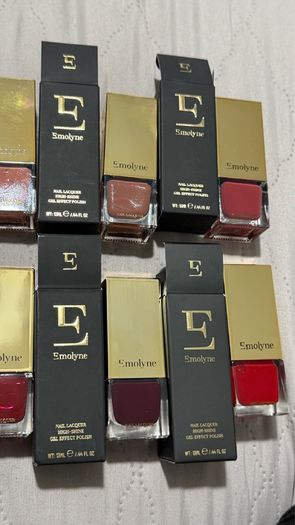emolyne nail lacquer new  bundle