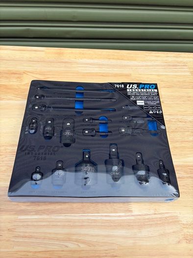 Us Pro Industrial 20pc Impact Socket Adaptor Set