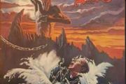 DIO Holy Diver original 1983 release with original inner lyric sheet vinyl record in near mint condition