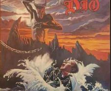 DIO Holy Diver original 1983 release with original inner lyric sheet vinyl record in near mint condition