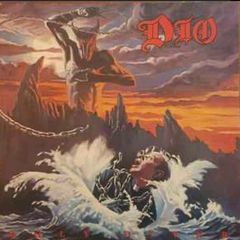 DIO Holy Diver original 1983 release with original inner lyric sheet vinyl record in near mint condition
