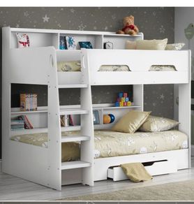 bunk bed with drawers