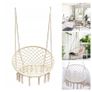 Cream Tassels Hanging Chair Hammock QUALITY with cream cushion!! Image 5