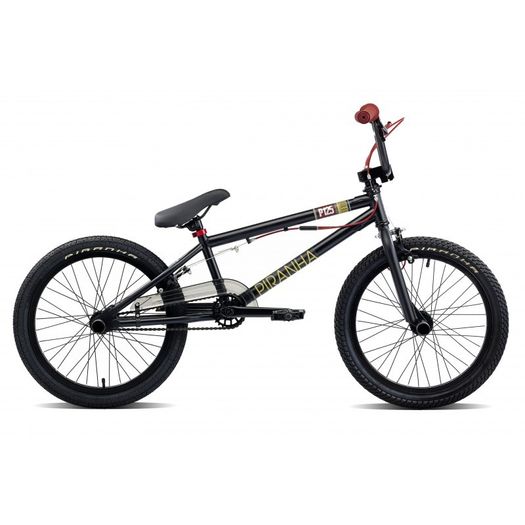 10" PIRANHA P125, 20" Wheel, Matt Black