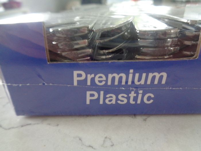 Metalised Plastic Cutlery For Sale
