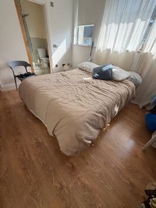 IKEA BRIMNES Bed Frame with Storage  Headboard  White King Size