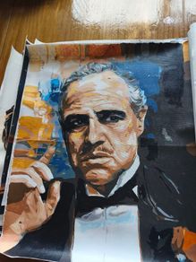 Canvas painting