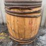 Vintage barrell storage container Image 3
