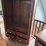 Solid wood vintage bedroom set. Image 8