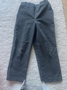 Grey easy up trousers 5-6